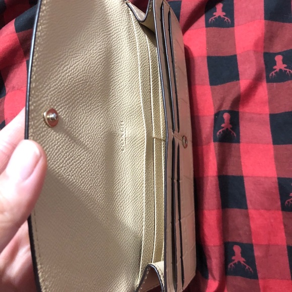 Coach exotic leather wallet - Picture 3 of 3